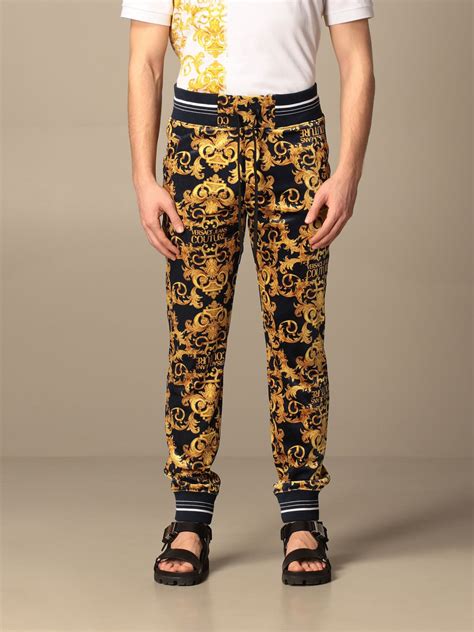 pochette uomo versace couture|Versace pants for men.